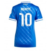 Camisa de Futebol Real Madrid Kylian Mbappe #10 Equipamento Alternativo Mulheres 2025-26 Manga Curta Camisa de Futebol Real Madrid Kylian Mbappe #10 Equipamento Alternativo Mulheres 2025-26 Manga Curta